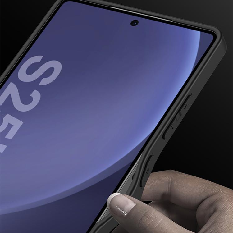 For Samsung Galaxy S25 Ultra 5G GKK TPU + PU Full Coverage Phone Case(Vertical Texture) by GKK