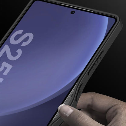 For Samsung Galaxy S25 Ultra 5G GKK TPU + PU Full Coverage Phone Case(Vertical Texture) by GKK