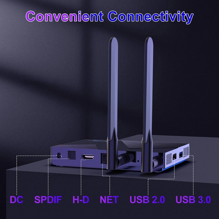 H96 Max V58 Android 12.0 Smart TV Box, 8GB+64GB, Quad-core Cortex-A76 and Quad-core Cortex-A55(UK Plug) by bashfashion