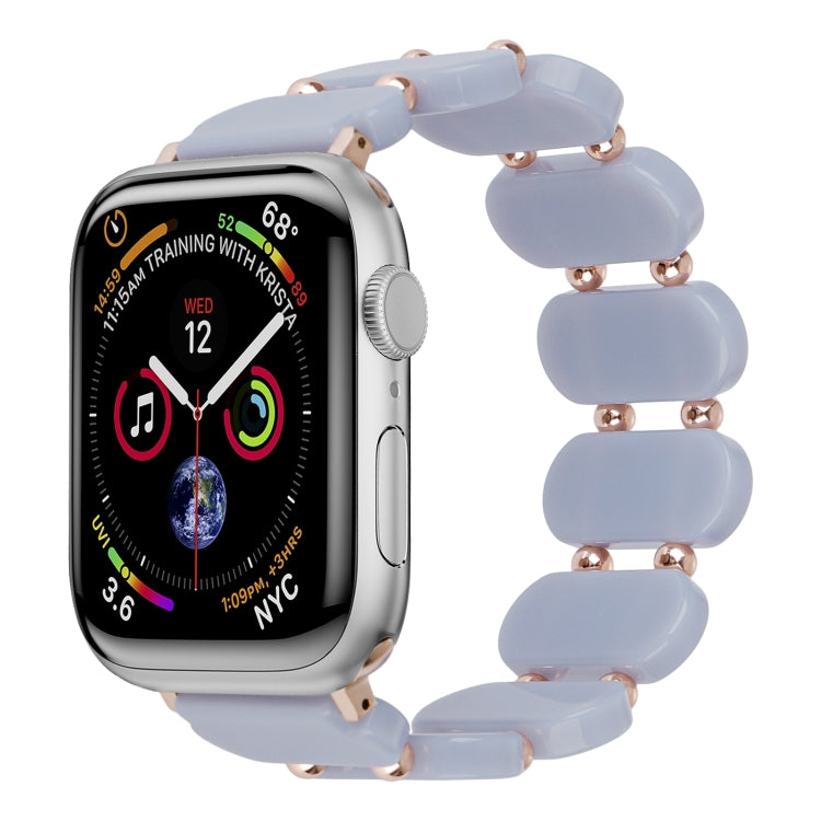For Apple Watch Ultra 49mm Stretch Resin Watch Band(Blue Ocean) by bashfashion