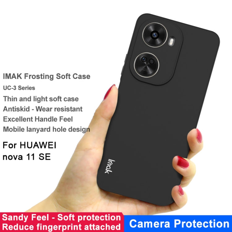 For Huawei nova 11 SE IMAK UC-3 Series Shockproof Frosted TPU Protective Phone Case by imak