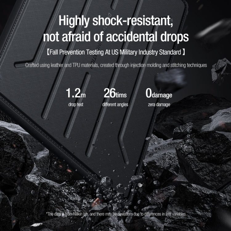 For 13.3 inch Laptop NILLKIN TPU Laptop Sleeve Bag(Black) by NILLKIN