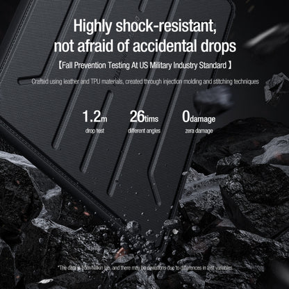 For 13.3 inch Laptop NILLKIN TPU Laptop Sleeve Bag(Black) by NILLKIN