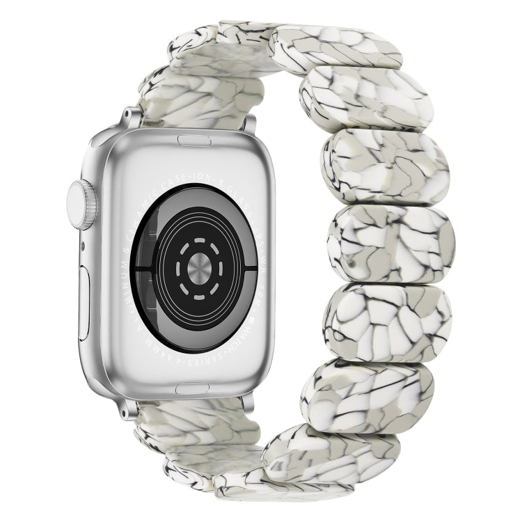 For Apple Watch Ultra 2 49mm Stretch Rope Resin Watch Band(Earth Cracks) by bashfashion