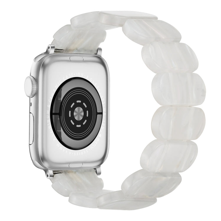 For Apple Watch Ultra 49mm Stretch Rope Resin Watch Band(Fluorescent Color) by bashfashion
