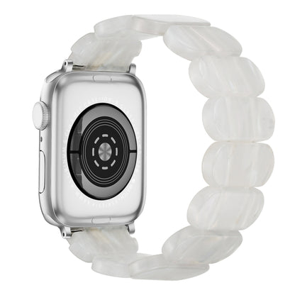 For Apple Watch Ultra 49mm Stretch Rope Resin Watch Band(Fluorescent Color) by bashfashion