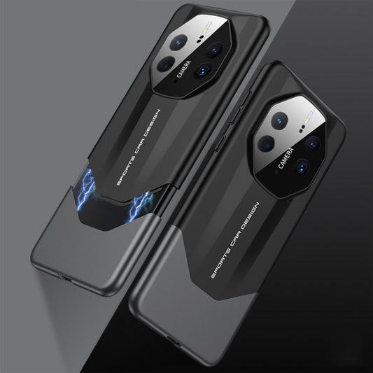 For Huawei Mate 50 Pro GKK Imitation Ultimate Design All-inclusive Shockproof Phone Case(Balck) by GKK