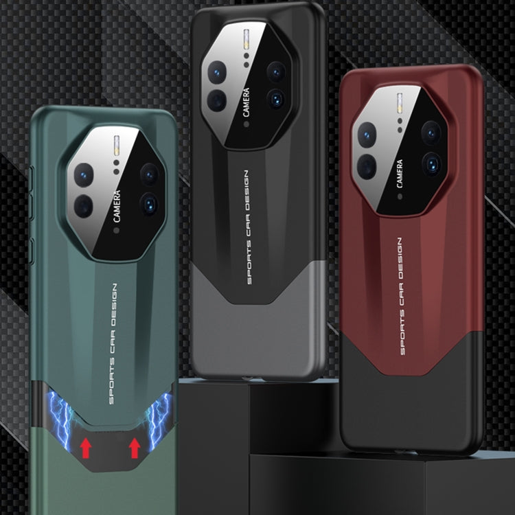 For Huawei Mate 50 GKK Imitation Ultimate Design All-inclusive Shockproof Phone Case(Balck) by GKK