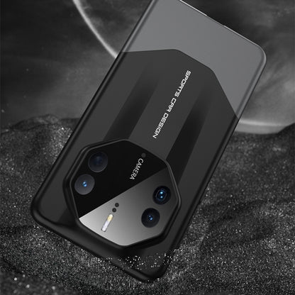 For Huawei Mate 50 GKK Imitation Ultimate Design All-inclusive Shockproof Phone Case(Balck) by GKK