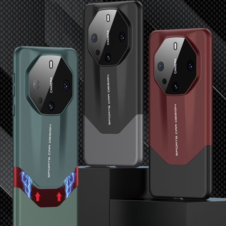 For Huawei Mate 60 RS Ultimate GKK Imitation Ultimate Design All-inclusive Shockproof Phone Case(Red) by GKK