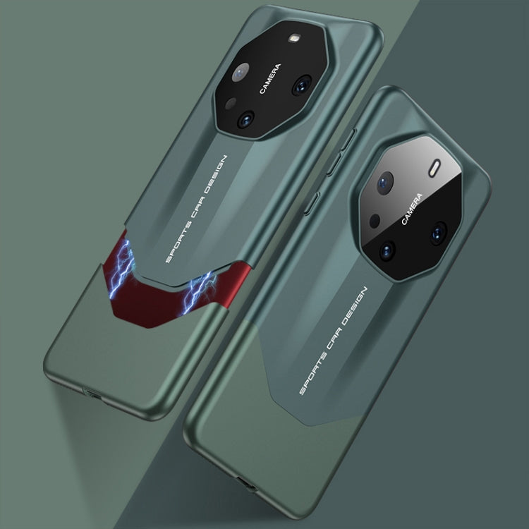 For Huawei Mate 60 RS Ultimate GKK Imitation Ultimate Design All-inclusive Shockproof Phone Case(Green) by GKK