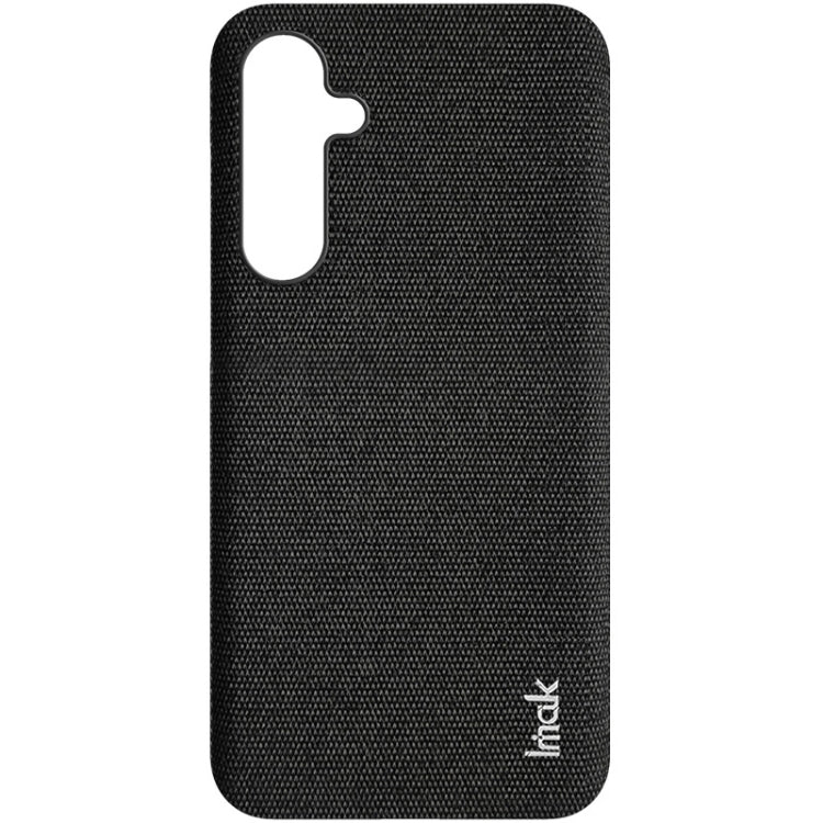 For Samsung Galaxy S23 FE 5G imak Ruiyi Series Cloth Texture PU + PC Phone Case(Black) by imak