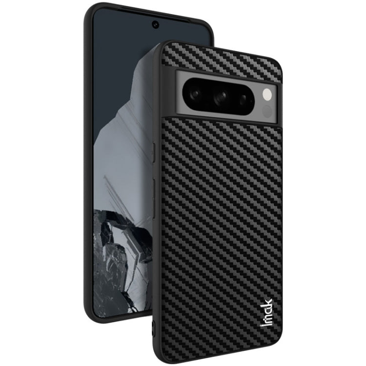 For Google Pixel 8 Pro imak LX-5 Series PC + TPU Phone Case(Carbon Fiber Texture) by imak