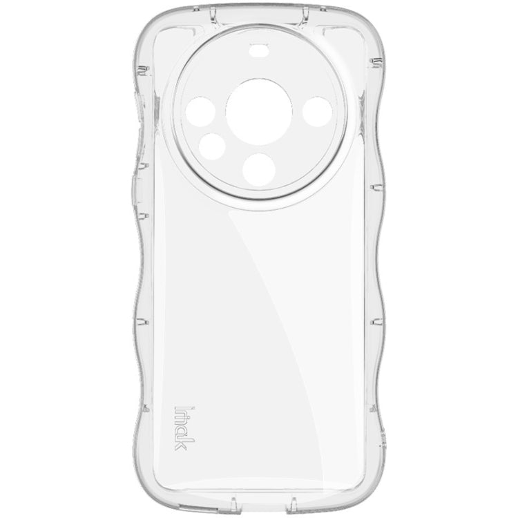 For Huawei Mate 60 IMAK Wave Bubble Soft Shockproof Phone Case(Transparent) by imak