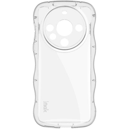 For Huawei Mate 60 IMAK Wave Bubble Soft Shockproof Phone Case(Transparent) by imak