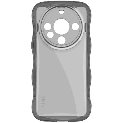 For Huawei Mate 60 IMAK Wave Bubble Soft Shockproof Phone Case(Transparent Black) by imak