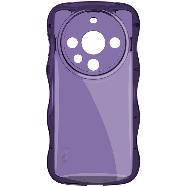 For Huawei Mate 60 Pro / 60 Pro+ IMAK Wave Bubble Soft Shockproof Phone Case(Purple) by imak