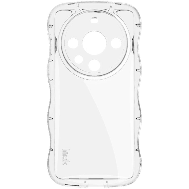 For Huawei Mate 60 Pro / 60 Pro+ IMAK Wave Bubble Soft Shockproof Phone Case(Transparent) by imak