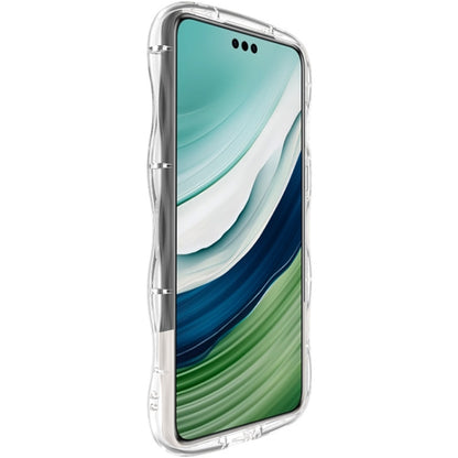 For Huawei Mate 60 Pro / 60 Pro+ IMAK Wave Bubble Soft Shockproof Phone Case(Transparent) by imak