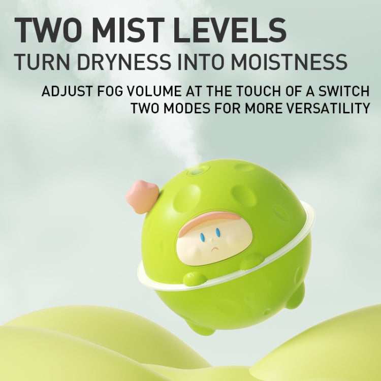 MJ081 USB Mini Desktop Humidifier, Specifications: 160ml(Green) by bashfashion