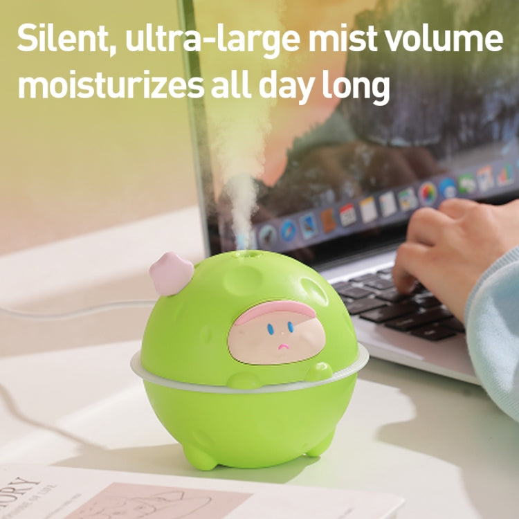 MJ081 USB Mini Desktop Humidifier, Specifications: 160ml(Blue) by bashfashion