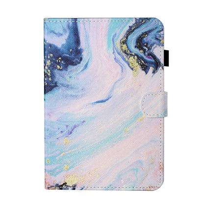 For Samsung Galaxy Tab A11 / A9 Coloured Drawing Stitching Smart Leather Tablet Case(Quicksand) by bashfashion