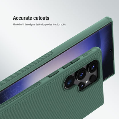 For Samsung Galaxy S24 Ultra 5G NILLKIN Frosted Shield Pro PC + TPU Phone Case(Black) by NILLKIN