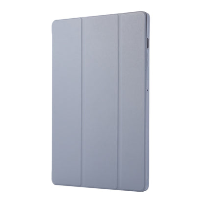 For Samsung Galaxy Tab S9+ / S10+ 3-Fold Pure Color TPU Leather Tablet Case with Pen Slot(Lavender) by bashfashion