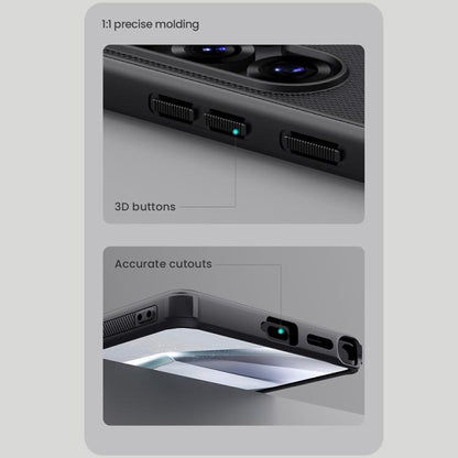 For Samsung Galaxy S25 Ultra 5G NILLKIN Frosted Shield Pro Magnetic Magsafe Phone Case(Black) by NILLKIN