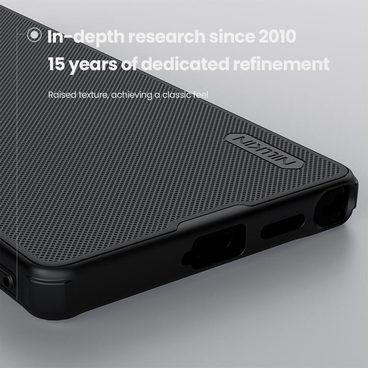 For Samsung Galaxy S25 Ultra 5G NILLKIN Frosted Shield Pro Magnetic Magsafe Phone Case(Black) by NILLKIN