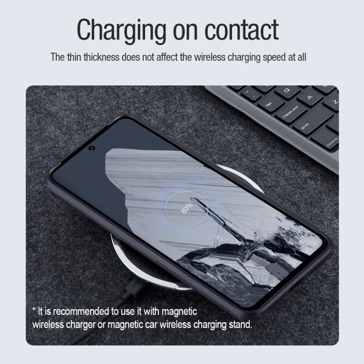 For Google Pixel 8 Pro NILLKIN Frosted Shield Pro Magnetic Magsafe Phone Case(Black) by NILLKIN