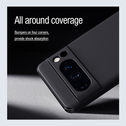 For Google Pixel 8 Pro NILLKIN Frosted Shield Pro Magnetic Magsafe Phone Case(Black) by NILLKIN