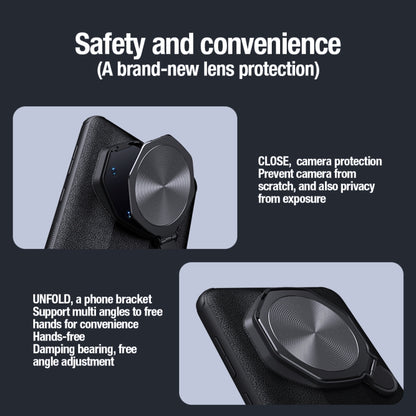 For Huawei Mate 60 RS Ultimate NILLKIN CamShield Prop Series PC + TPU Phone Case(Red) by NILLKIN