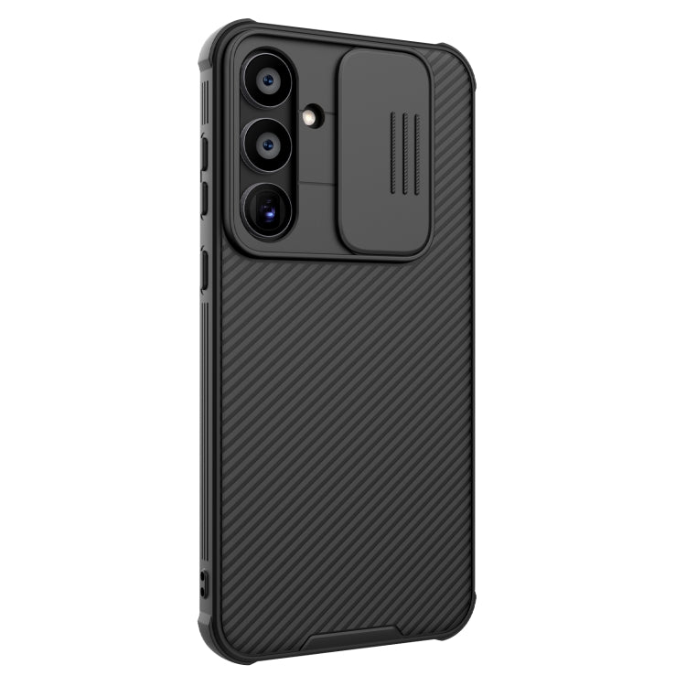 For Samsung Galaxy A55 NILLKIN Black Mirror Pro Series Camshield PC Phone Case(Black) by NILLKIN