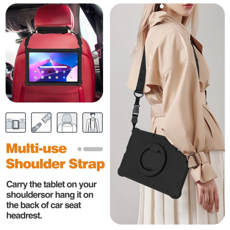 For Lenovo Tab P11 Gen2/P11 Pro/Pad Pro Spider King Silicone Protective Tablet Case(Black) by bashfashion