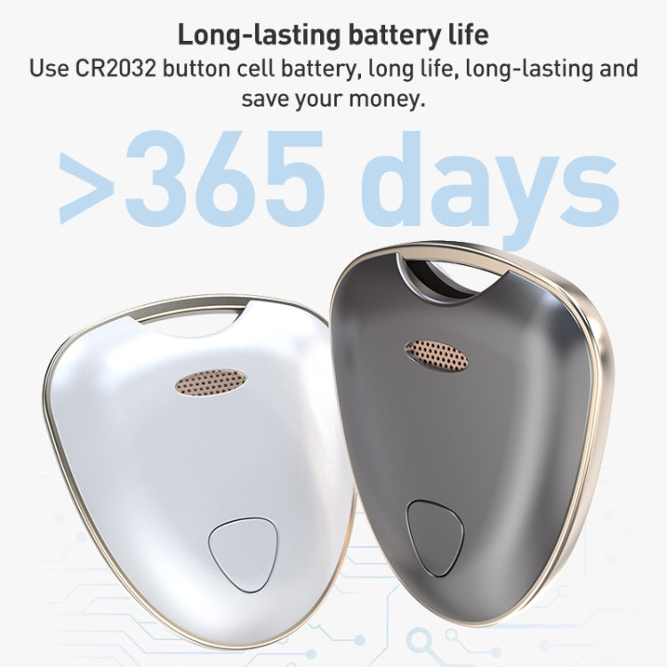 Portable Life Waterproof Positioning Anti-lost Device(Grey) by bashfashion