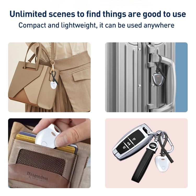 Portable Life Waterproof Positioning Anti-lost Device(Grey) by bashfashion