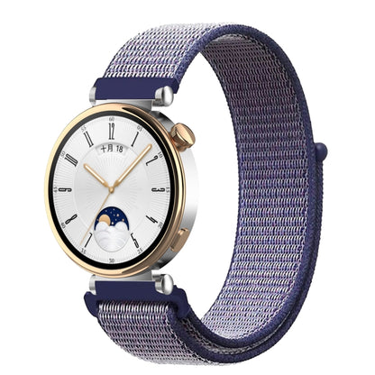 18mm Universal Nylon Loop Watch Band(Midnight Blue) by bashfashion