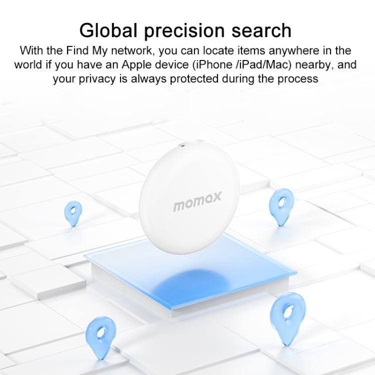 MOMAX BR7 PINPOP Wireless Location Anti-lost Device(Black) by MOMAX