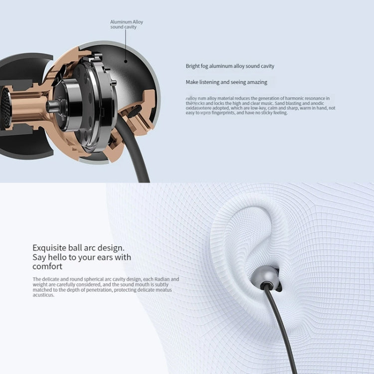Original Xiaomi Dual Magnetic Super Dynamic Unit Earphone, Length: 1.28m by Xiaomi