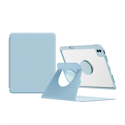 For iPad 10.2 2021 / 2020 Detachable Magnetic Rotation Smart Leather Tablet Case(Blue) by bashfashion