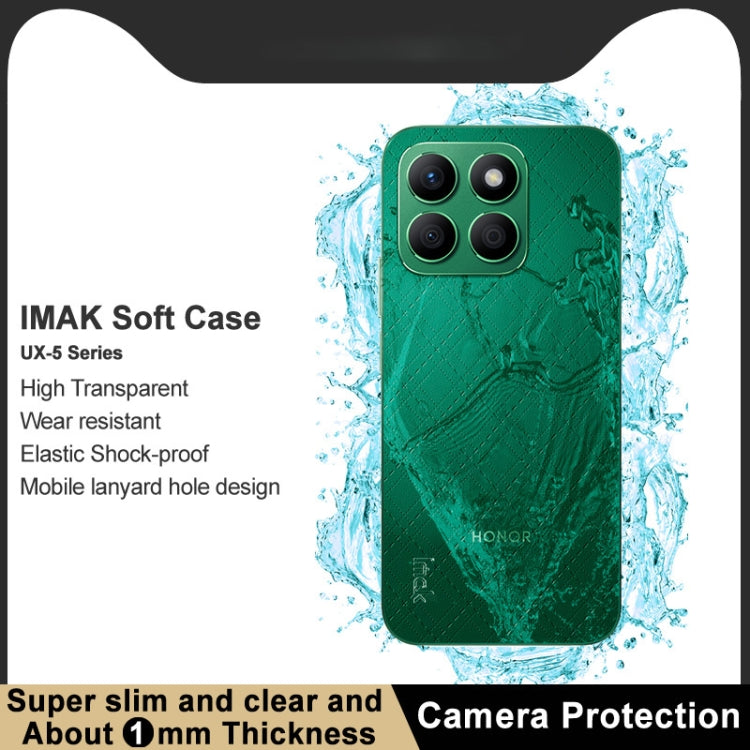For Honor X8b 4G IMAK UX-5 Series Transparent TPU Phone Case(Transparent) by imak
