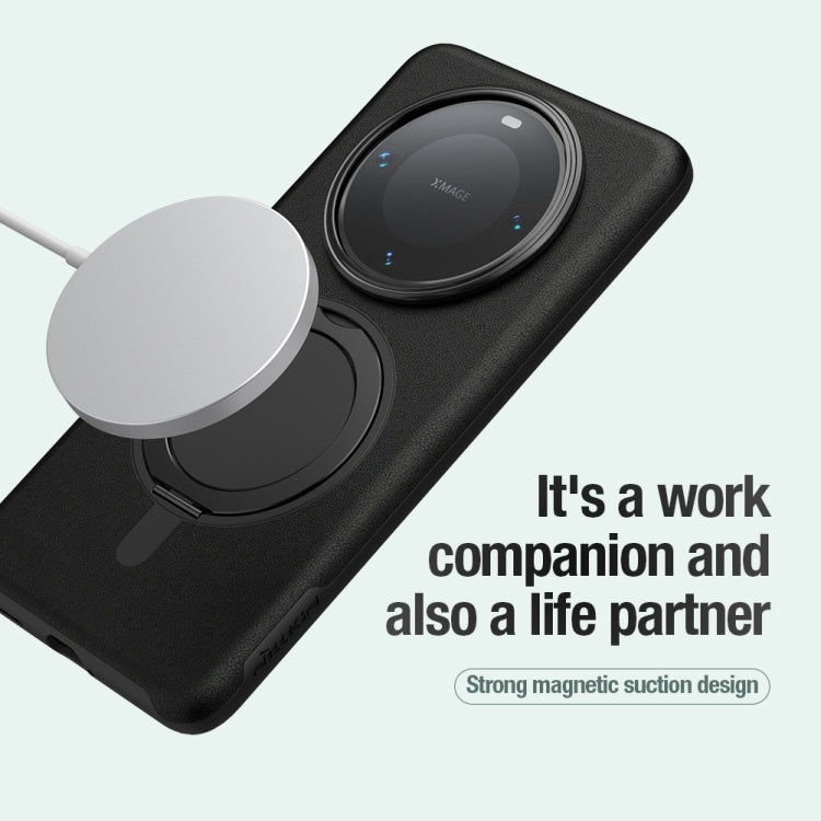 For Huawei Mate 60 Pro / 60 Pro+ NILLKIN MagProp 360 Rotation PC + TPU Full Covering MagSafe Magnetic Phone Case(Black) by NILLKIN