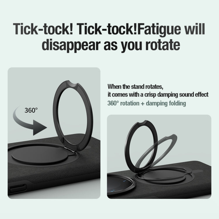 For Huawei Mate 60 Pro / 60 Pro+ NILLKIN MagProp 360 Rotation PC + TPU Full Covering MagSafe Magnetic Phone Case(Black) by NILLKIN