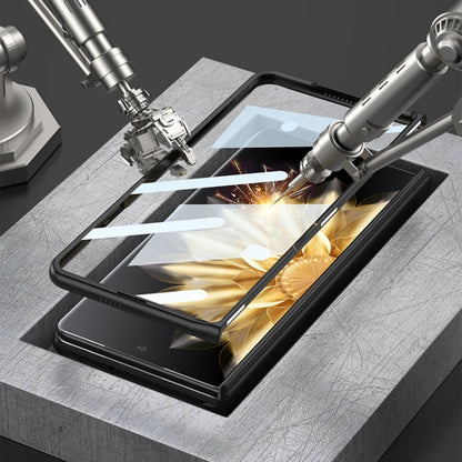 For Honor Magic V2 GKK Integrated Magnetic Folding Hinge All-inclusive Phone Case(Black) by GKK