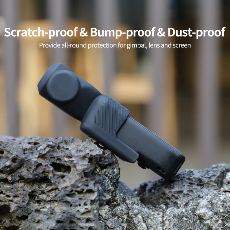 For DJI Osmo Pocket 3 Sunnylife OP3-BHT746 Silicone Protective Case(Grey White) by Sunnylife