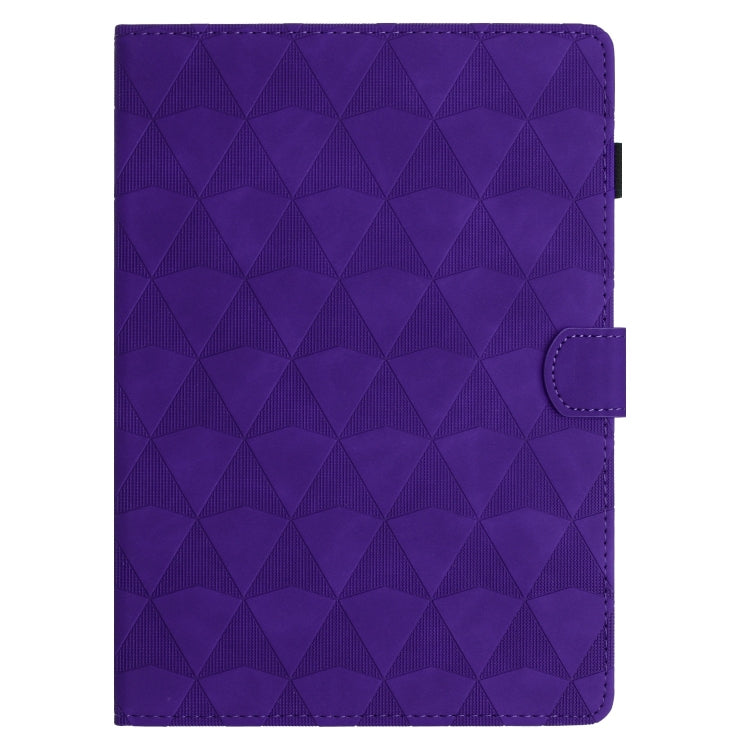 For Samsung Galaxy Tab A7 10.4 2022/2020 Diamond Texture Embossed Leather Smart Tablet Case(Purple) by bashfashion