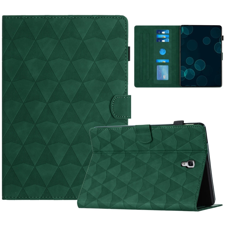 For Samsung Galaxy Tab A 10.5 T590 Diamond Texture Embossed Leather Smart Tablet Case(Green) by bashfashion