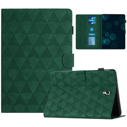 For Samsung Galaxy Tab A 10.5 T590 Diamond Texture Embossed Leather Smart Tablet Case(Green) by bashfashion