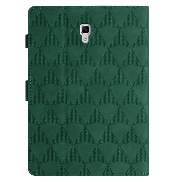 For Samsung Galaxy Tab A 10.5 T590 Diamond Texture Embossed Leather Smart Tablet Case(Green) by bashfashion